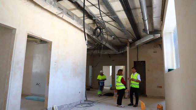 Visita municipal a las obras.