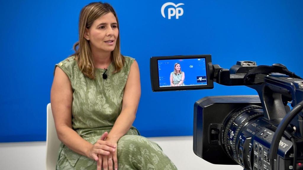 La secretaria general del PP de Castilla-La Mancha, Carolina Agudo.