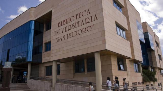 El edificio de la Biblioteca San Isidoro de la ULE