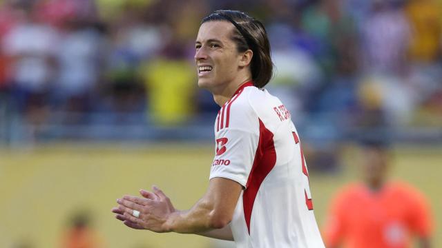 Álvaro Carreras, con el Benfica en el Mundial de Clubes