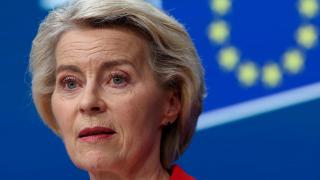 La presidenta de la Comisión, Ursula von der Leyen