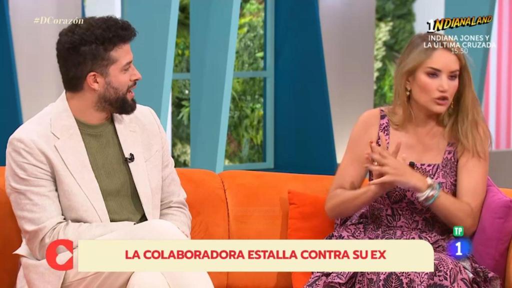 Alba Carrillo y Javier de Hoyos en 'DCorazón'.