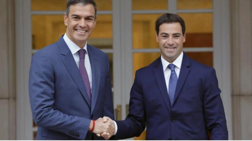 Pedro Sánchez con el lehendakari Imanol Pradales, en su anterior encuentro en la Moncloa celebrado en septiembre de 2024.
