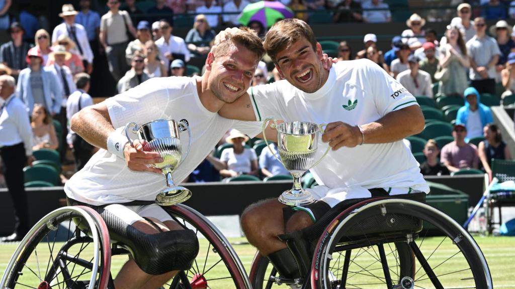 El tenista vigués Martín de la Puente hace historia con su victoria en dobles de Wimbledon