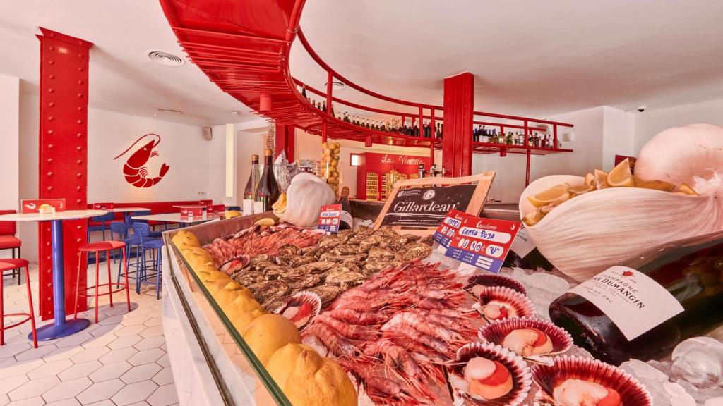 El interior de Gamberro.