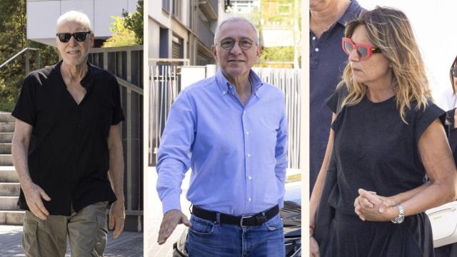 Josep Maria Mainat, en el último adiós a Toni Cruz, productor y excomponente de La Trinca.