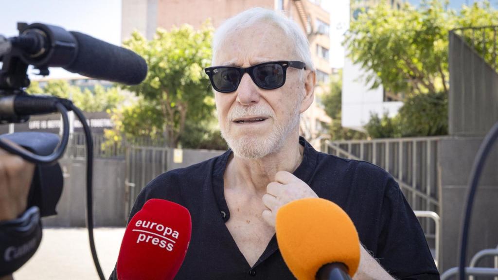 Josep Maria Mainat, el tanatorio donde ha tenido lugar la despedida de su amigo y exsocio Toni Cruz.