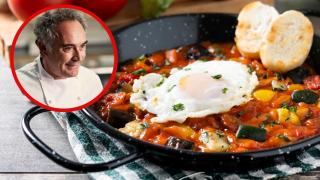 El chef Ferran Adrià en un montaje de Cocinillas