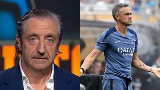 Josep Pedrerol y Luis Enrique.