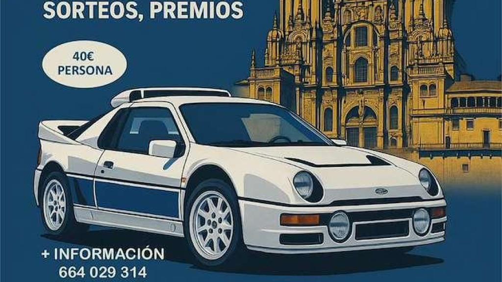 Cartel de la V Concentración de Ford RS