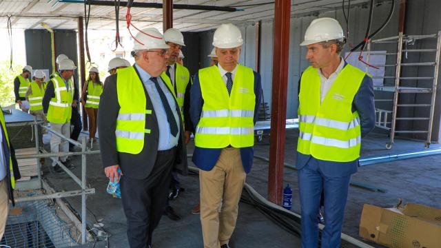 Visita a las obras del nuevo Centro de Salud Prosperidad