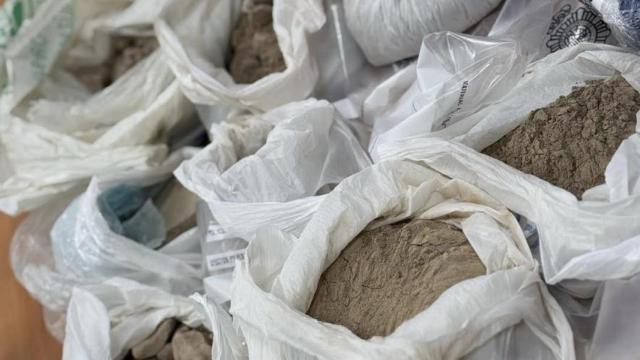 Droga incautada por la Policía Nacional.