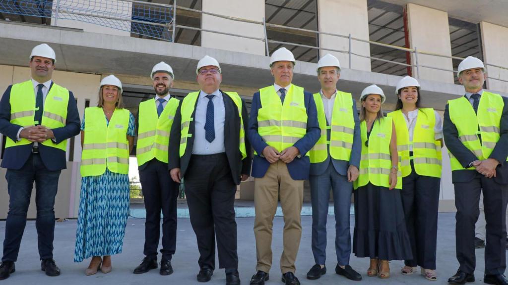 Visita a las obras del nuevo Centro de Salud Prosperidad