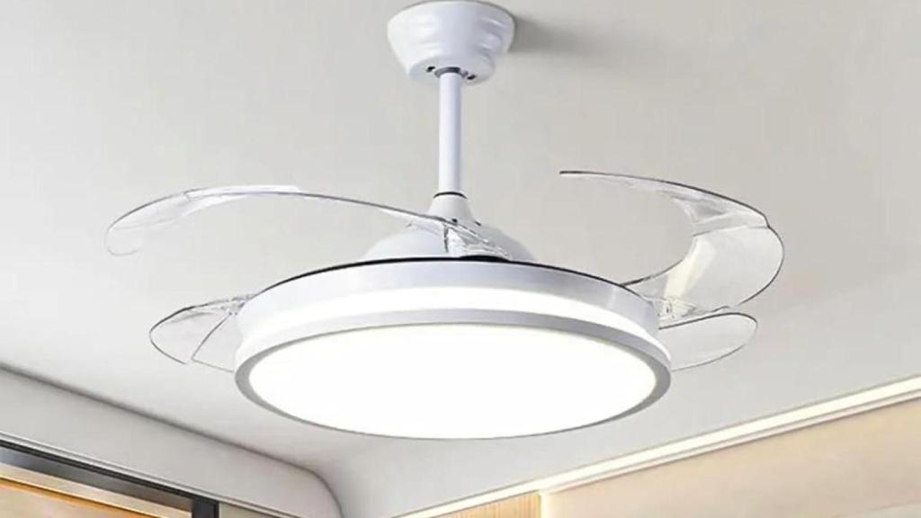 AliExpress rebaja a menos de 45€ (antes 130) el ventilador de techo más cómodo y eficiente
