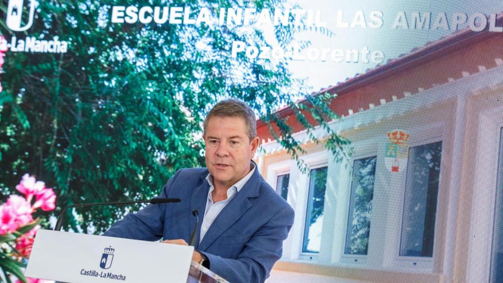 Emiliano García-Page, durante un acto celebrado la pasada semana.