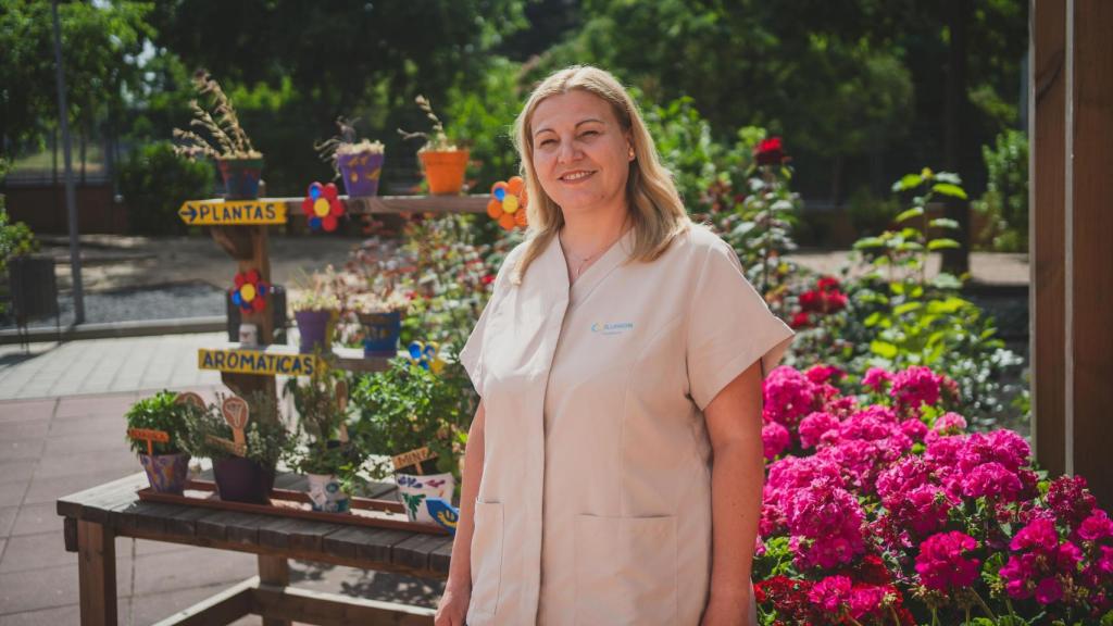 Elena Badu, directora de Enfermería en la residencia de Parla ILUNION Vida Sénior.