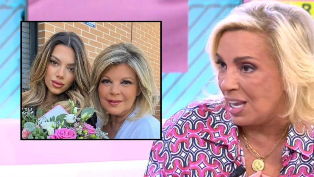 Alejandra Rubio, Terelu Campos y Carmen Borrego, en un fotomontaje de BLUPER.