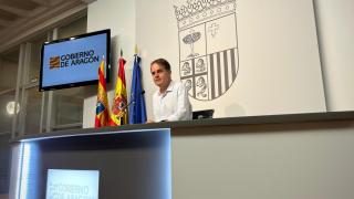 Roberto Bermúdez de Castro, consejero de Hacienda, en rueda de prensa