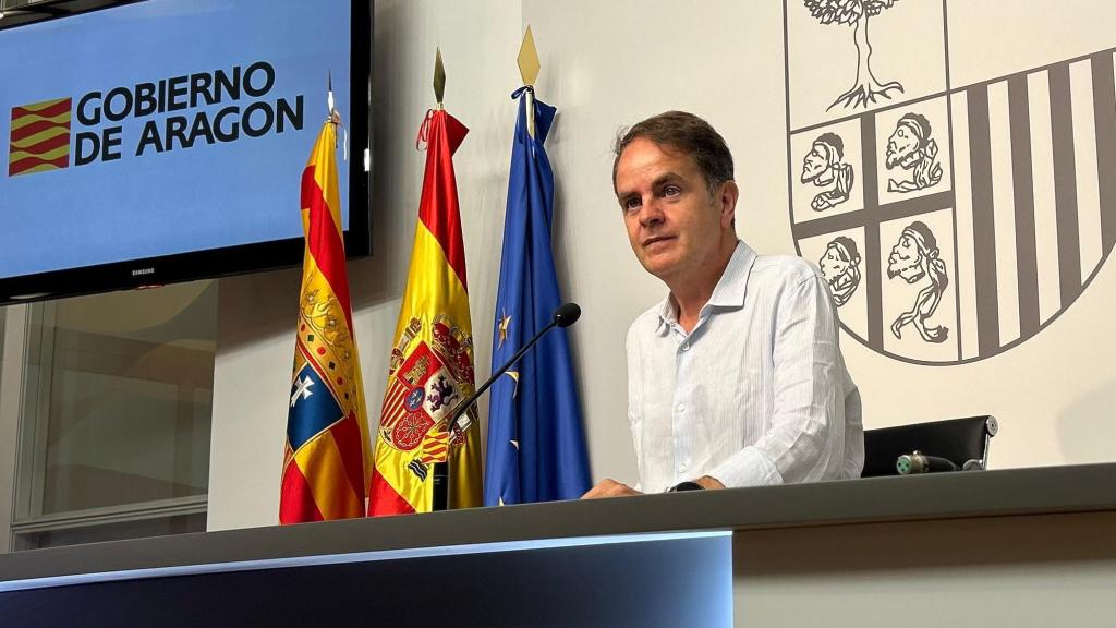 Roberto Bermúdez de Castro, consejero de Hacienda, en rueda de prensa