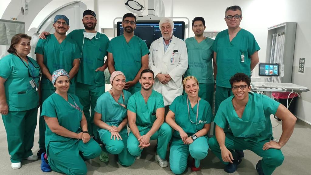 El Álvaro Cunqueiro de Vigo utiliza una técnica pionera para tratar la estenosis aórtica
