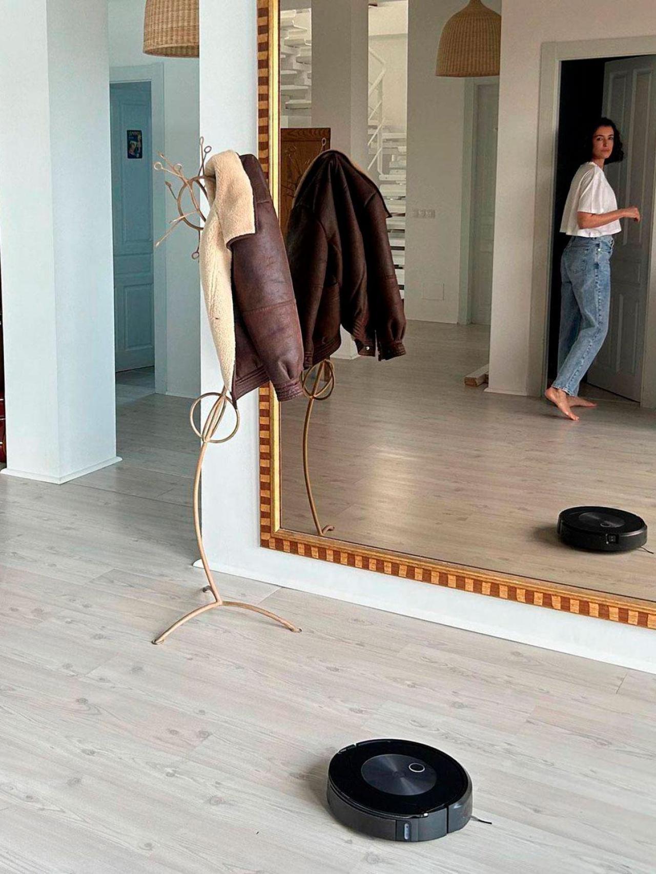 Blanca Romero en su casa.