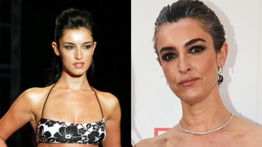 Blanca Romero antes y después.