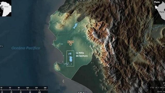 Laguna La Niña, donde se llevará a cabo la investigación sobre El Niño.