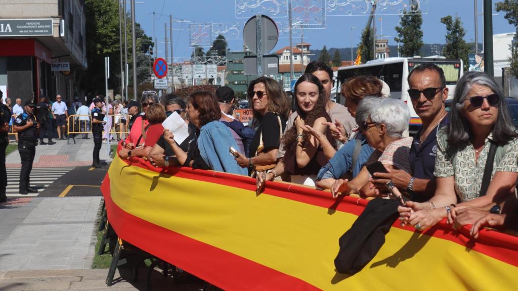 Recibimiento a la princesa Leonor en Marín (Pontevedra)