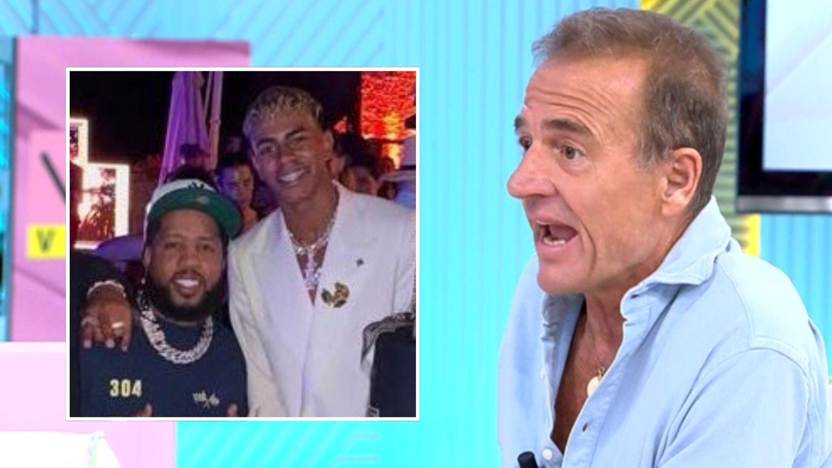 Alessandro Lequio y Lamine Yamal, en un fotomontaje