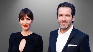 Bárbara Goenaga y Borja Sémper en un acto público.