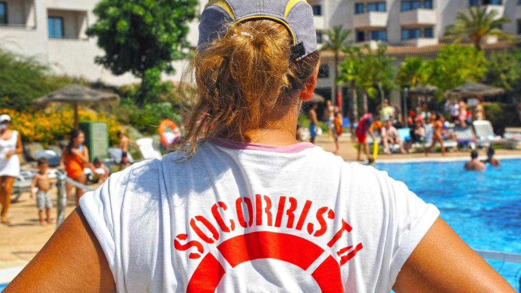 Imagen de archivo de un socorrista