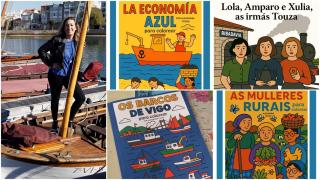 Foto de Alexandra Touza cedida por Xoan Carlos Gil / Cedidas