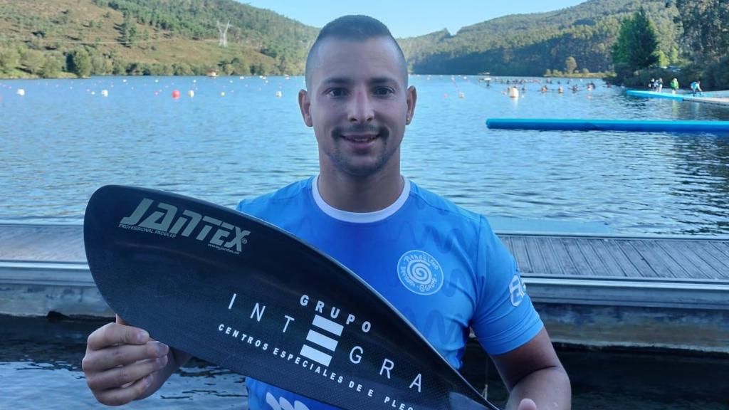 Enrique Navas, el piragüista que ha rescatado a una mujer del río Pisuerga