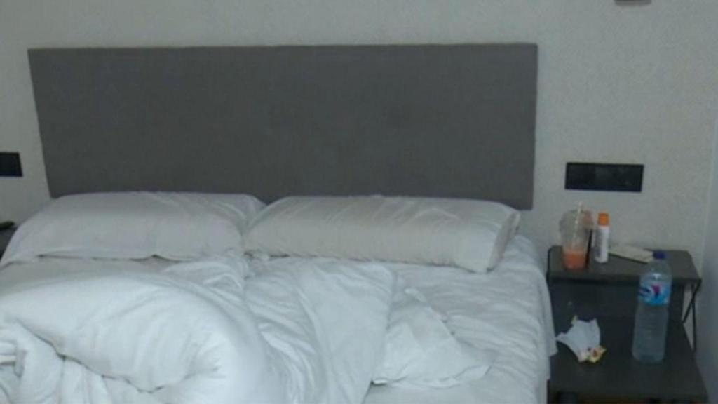 Uno de los cuartos del ahora piso turístico de 40 metros cuadrados a 100 euros la noche.