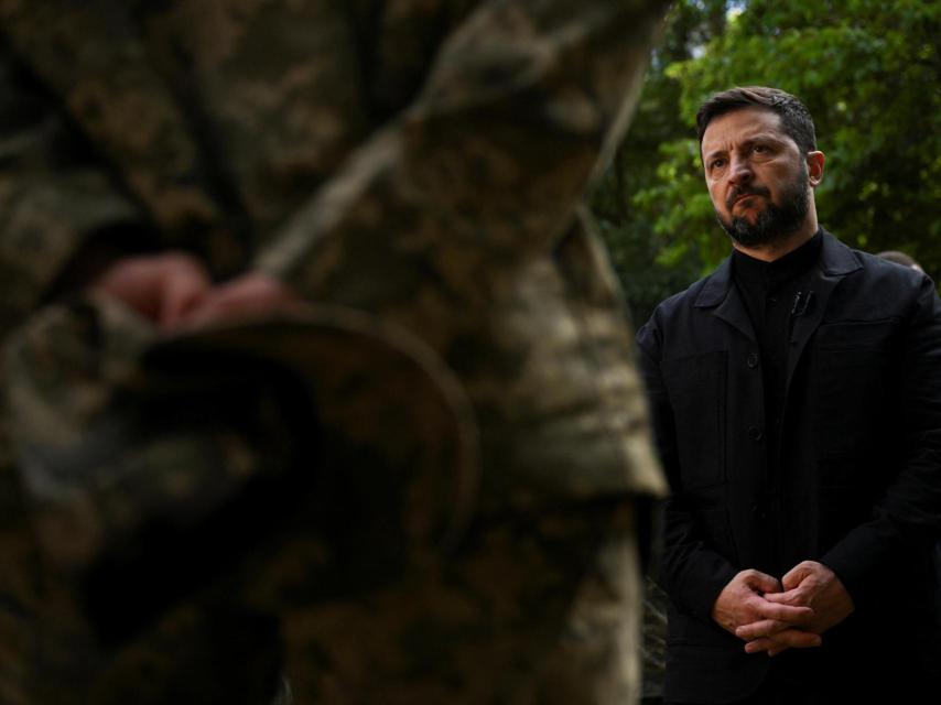 El presidente ucraniano, en una visita reciente a Reino Unido.