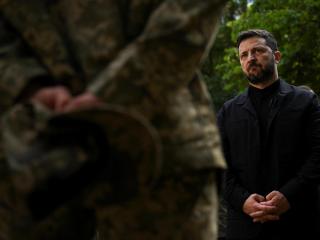 El presidente ucraniano, en una visita reciente a Reino Unido.