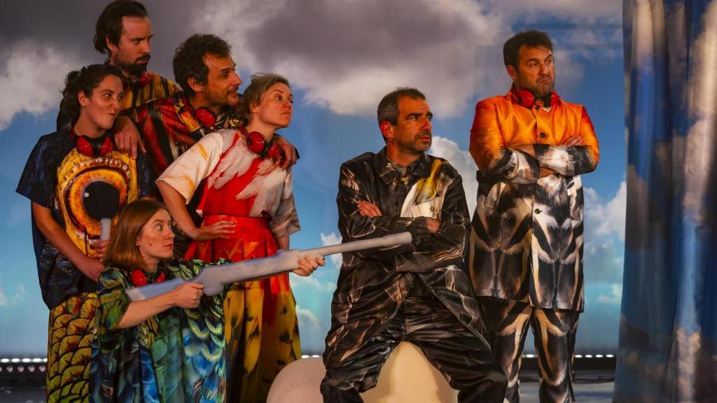Una escena de 'As aves'. Foto: Festival de Almada