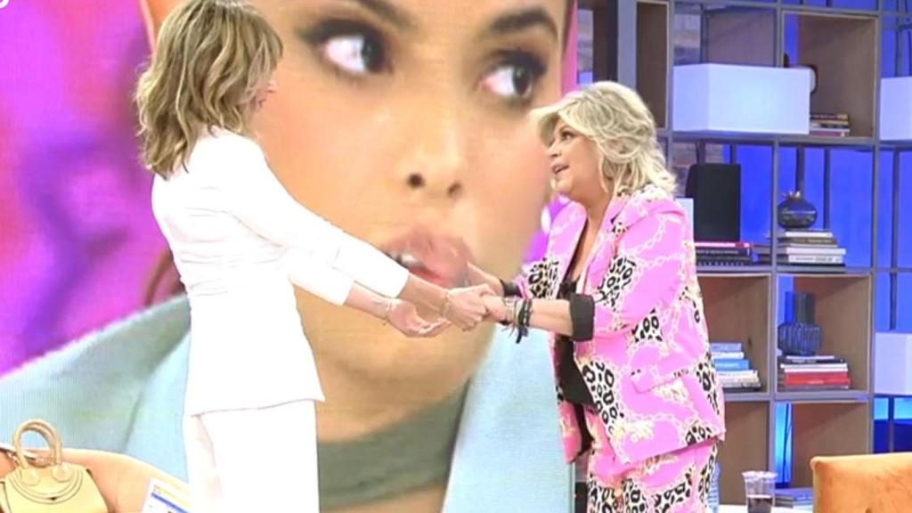 Terelu Campos y Emma García en 'Viva la vida'.