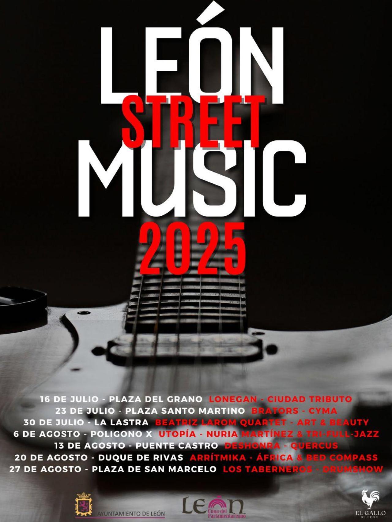 Horarios de León Street Music 2025