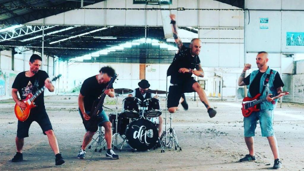 Deshonra, uno de los grupos que actúan en el festival