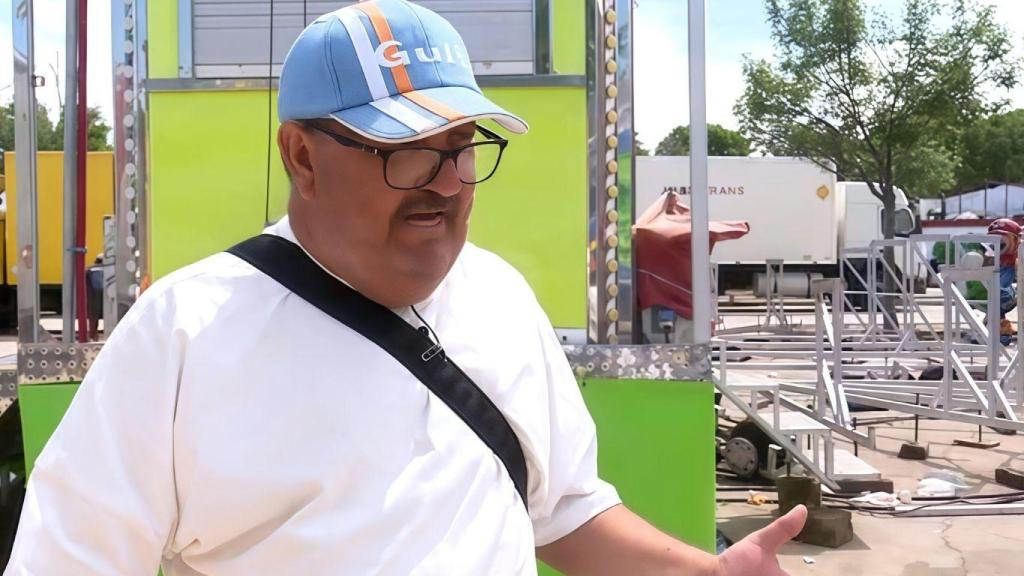 Jorge Guierargovish, vicepresidente de la asociación de feriantes 'Siglo XXI'