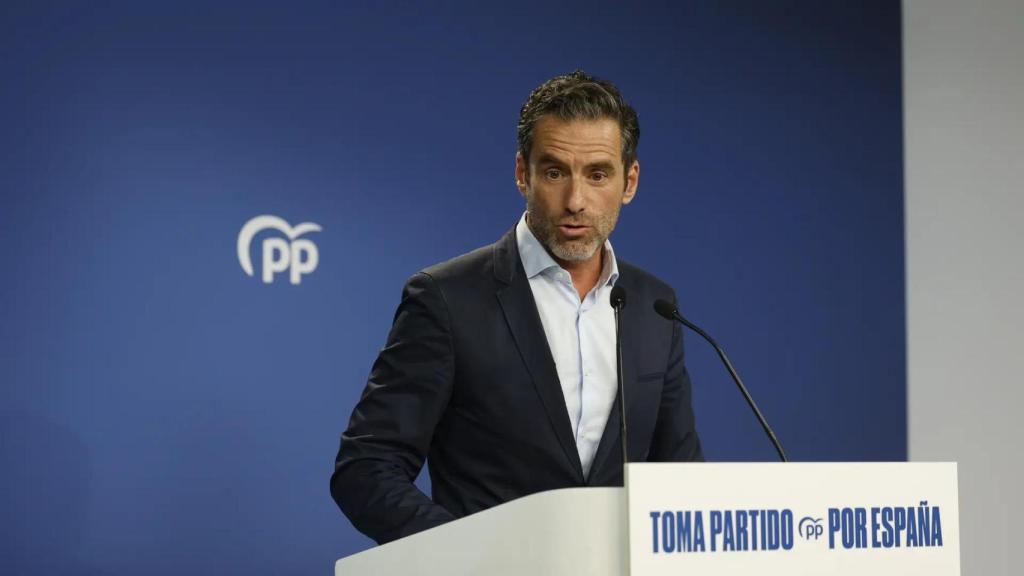 Borja Sémper, portavoz del PP.