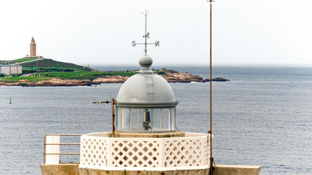 A Coruña vista desde el Faro de Mera