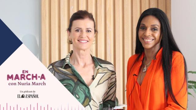 Nuria March, con la invitada de su pódcast esta semana.