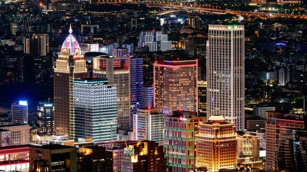 Taipéi, capital de Taiwán.