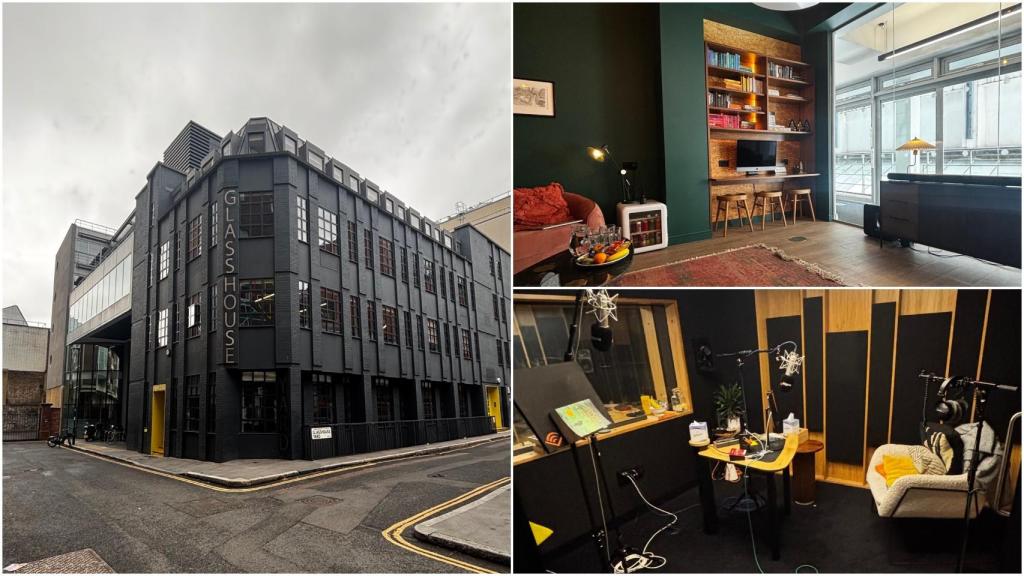 Los estudios de Audible UK en Londres.