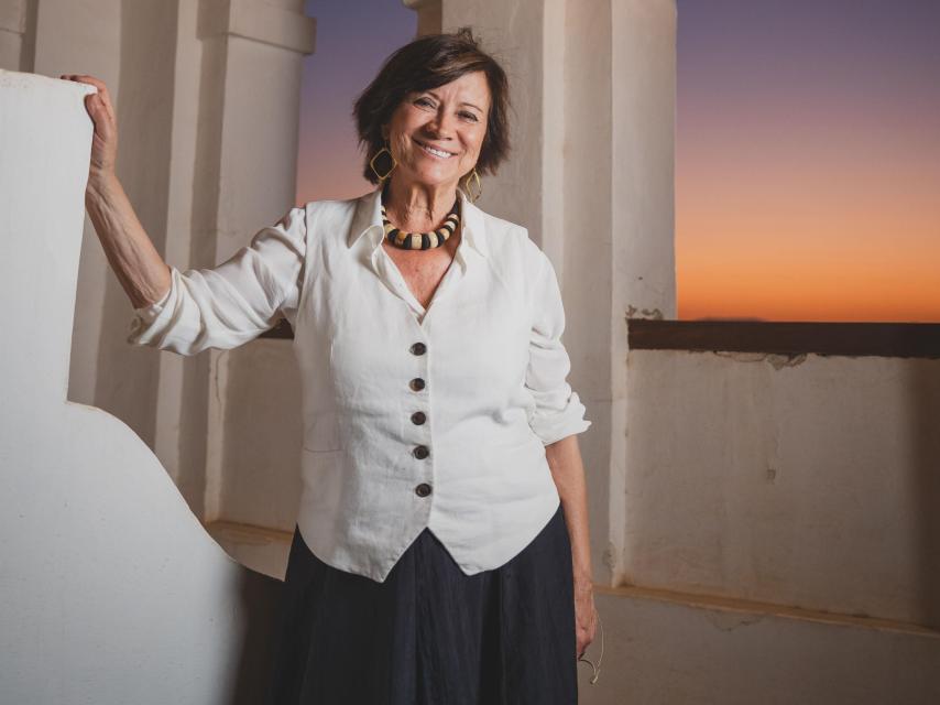 Nativel Preciado, recientemente galardonada con el Premio Maga de Magas, tampoco quiso perderse esta cita inédita en el Generalife granadino.