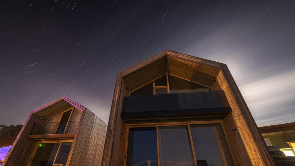 El cielo estrellado sobre Doniños Nature
