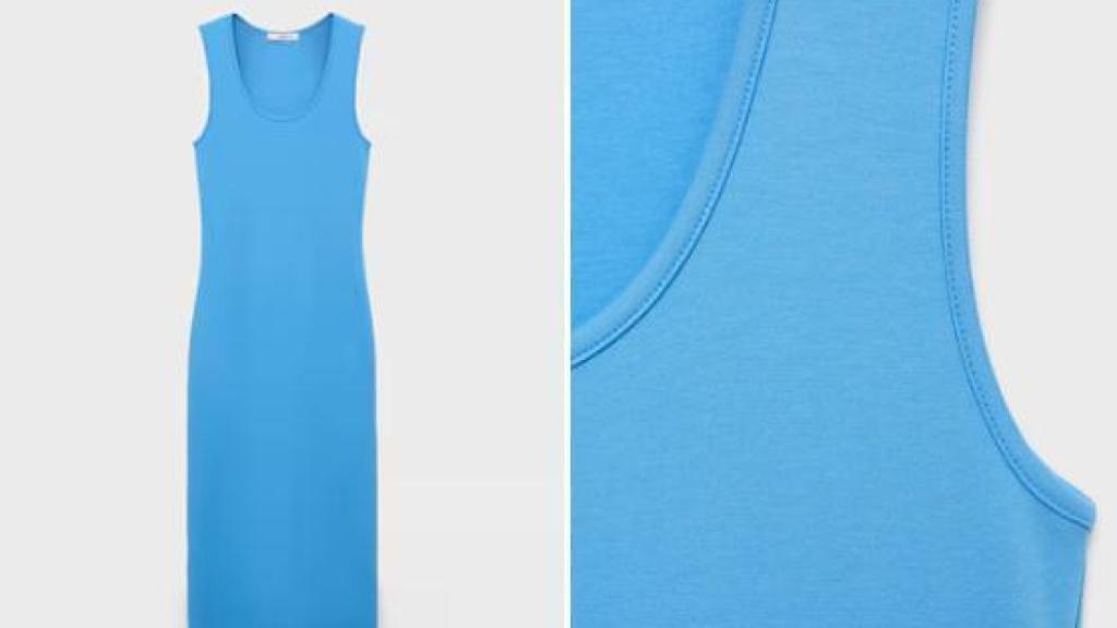 Vestido midi entallado. Ref. 17091199