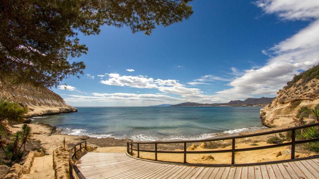 Cala La Invencible, en San Juan de los Terreros, Pulpí.